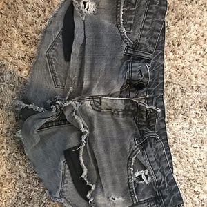 UO BDG Grey Beach Shorts